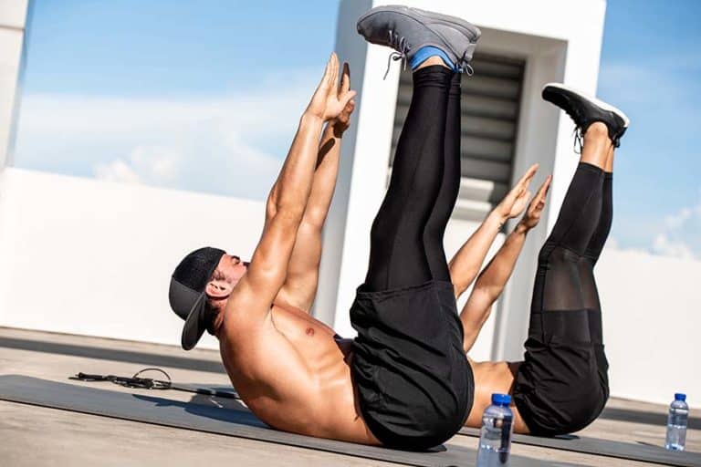 Toe Touch Crunches: 5 Easy Exercises for Abs