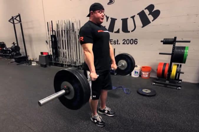 Conventional deadlifts