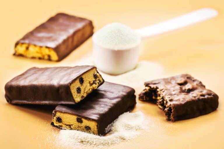 is whey protein used in protein bars?